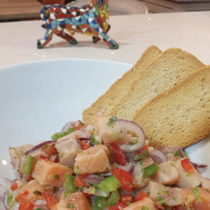 Ceviche mixto salmón/reineta