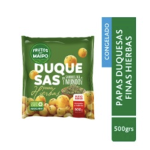 Papas duquesas finas hierbas "Frutos del Maipo"