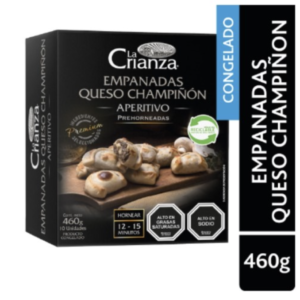 Empanadas queso champiñón "La Crianza"
