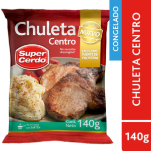 Chuleta de Centro "Super Cerdo" 140grs