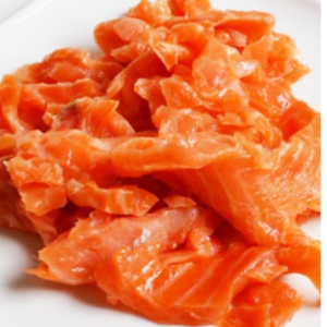 Despunte de Salmón Ahumado en frío 500grs