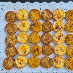 Tacitas Gratinadas 30 unid