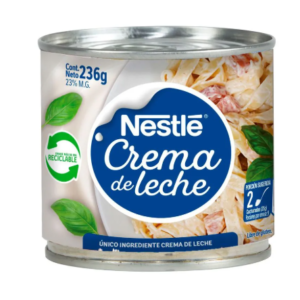 Crema de Leche Nestlé Tarro 236 grs